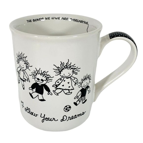 Graduation Inspirational Coffee Mug Gift Ceramic Follow Your Dreams 16 oz Enesco - Picture 1 of 10